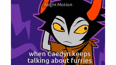 a cartoon of a troll with the words " alight motion " at the top