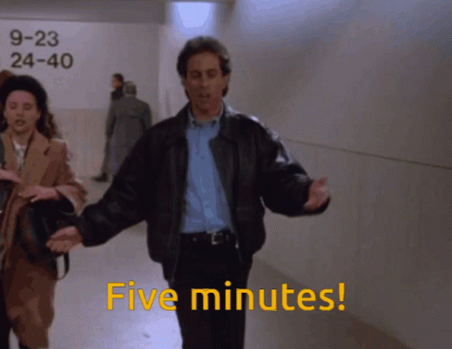 Seinfeld Airport GIF - Seinfeld Airport Running Like A Girl GIFs