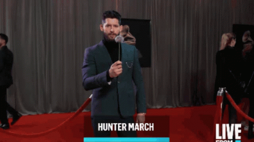 Red Carpet2020 Slow Motion GIF - Red Carpet2020 Slow Motion Hunter March GIFs