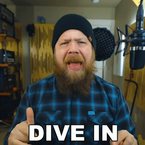 Dive In Fluff GIF - Dive In Fluff Riffs Beards And Gear GIFs