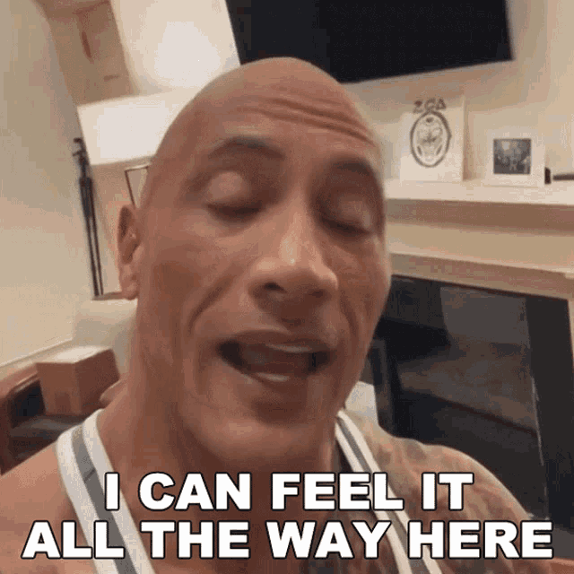 I Can Feel It All The Way Here Dwayne Johnson GIF - I Can Feel It All The Way Here Dwayne Johnson The Rock GIFs