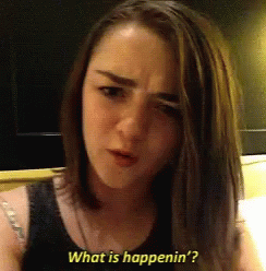 Maisie Williams What Is Happening GIF