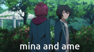 Mina And Ame Ritsu Sakuma GIF - Mina And Ame Ame Mina GIFs