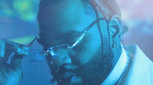 Putting Glasses On Kevin Gates GIF - Putting Glasses On Kevin Gates Big Lyfe Song GIFs