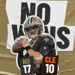 Cleveland Browns (10) Vs. New Orleans Saints (17) Post Game GIF - Nfl National Football League Football League GIFs