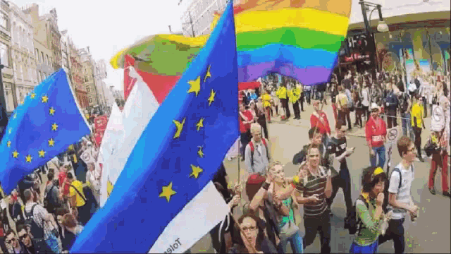People Marching GIF - People Marching Pride GIFs