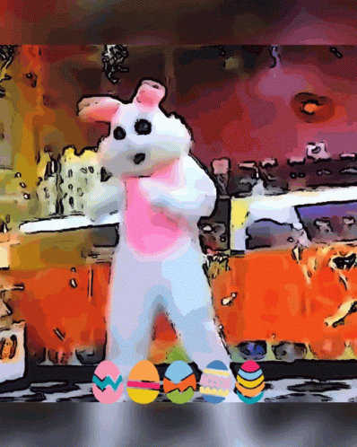 Easter Bunny Happy GIF - Easter Bunny Happy Happy Easter GIFs