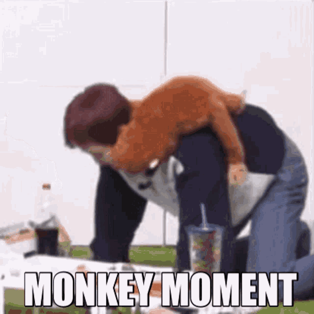 Minseok Monkey GIF - Minseok Monkey Exo GIFs