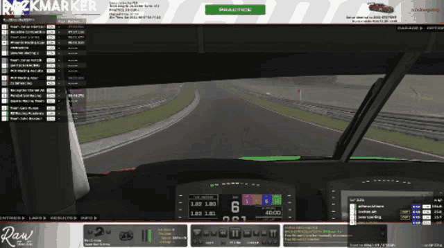 a screenshot of a video game with the word practice on the bottom