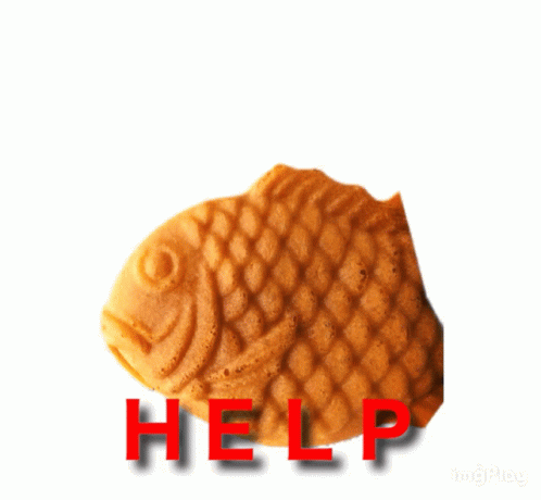 Help 和菓子 GIF - Help 和菓子 たい焼き GIFs