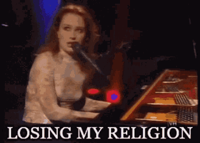 Tori Amos Losing My Religion GIF - Tori Amos Losing My Religion GIFs
