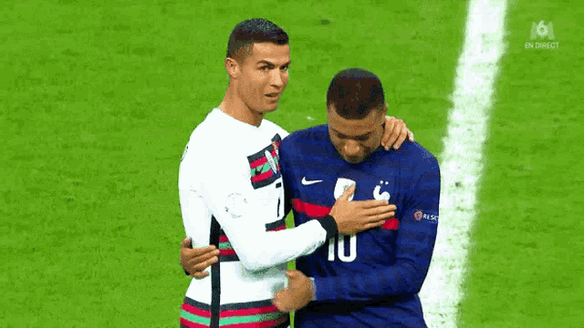 Mbappe Ronaldo GIF - Mbappe Ronaldo Football GIFs