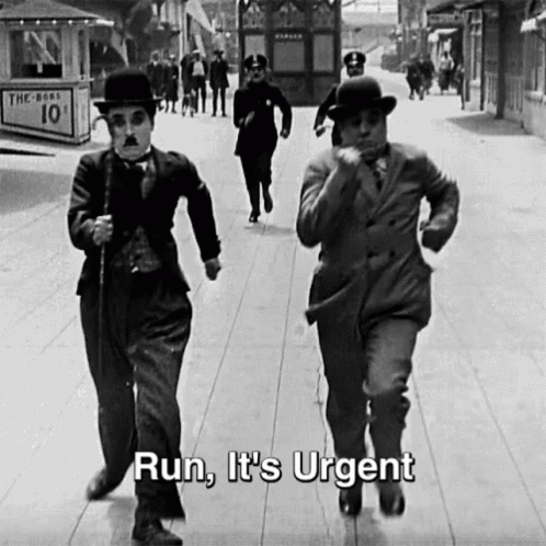 Run Its Urgent GIF - Run Its Urgent Running GIFs