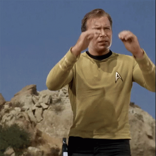 Looking For Something Captain Kirk GIF - Looking For Something Captain Kirk William Shatner GIFs