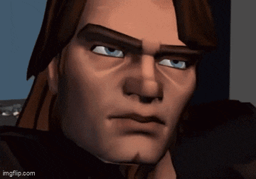 a close up of a cartoon character 's face with the url imgflip.com visible