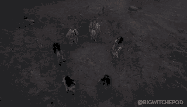 a group of people standing in a circle with the words let us begin on the bottom