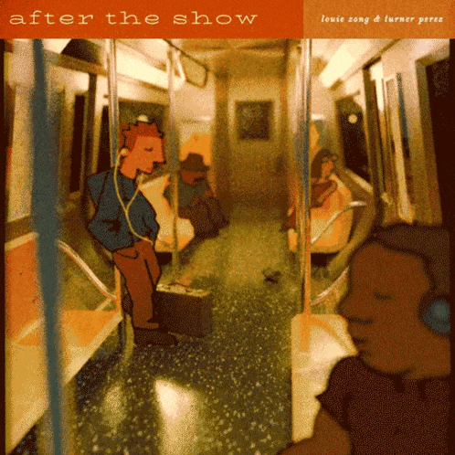 an album cover for after the show by louis zong