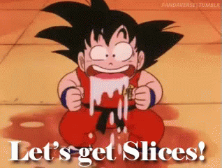 Let'S Get Slice'S! GIF - Dragonball Son Goku Hungry GIFs