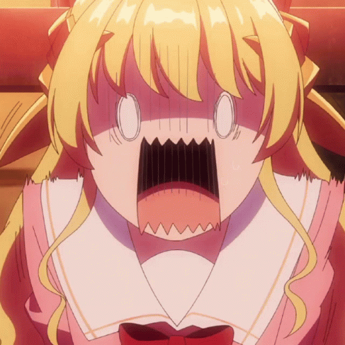 Fabiniku Hinata Tachibana GIF - Fabiniku Hinata Tachibana Anime Scream GIFs