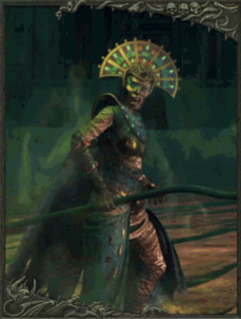 High Queen Khalida Total War Warhammer GIF - High Queen Khalida Total War Warhammer Court Of Lybaras GIFs
