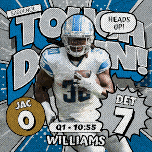 a football player named jac williams runs with the ball