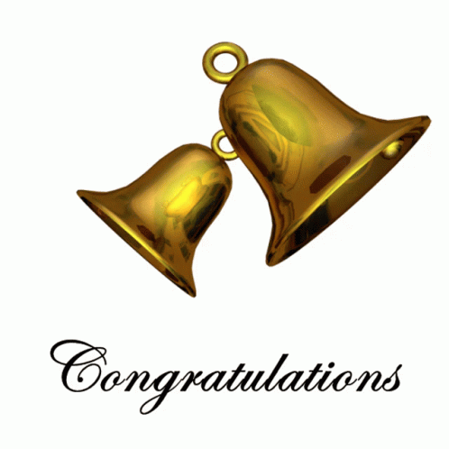 Congratulations Bells GIF - Congratulations Bells Well Done GIFs