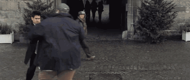 In Bruges Bunch Of Elephants GIF - In Bruges Bunch Of Elephants Chasing GIFs