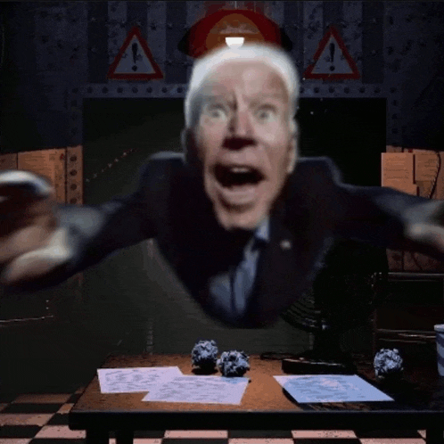 a man with a surprised look on his face is flying through the air