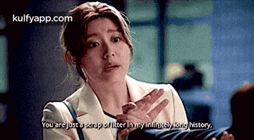 You Are Just A Scrapof Litter In My Infinitely Fong History,.Gif GIF - You Are Just A Scrapof Litter In My Infinitely Fong History Nam Ji-hyun ììí íí ̧ë GIFs