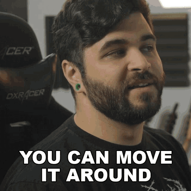You Can Move It Around Andrew Baena GIF - You Can Move It Around Andrew Baena You Can Move It Anyway GIFs