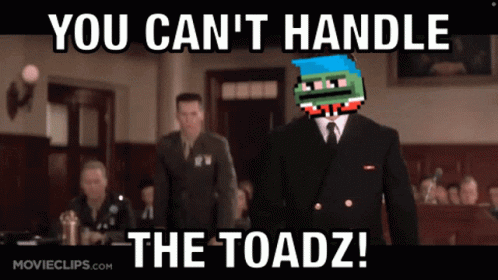 You Cant Handle The Truth Space Toadz GIF - You Cant Handle The Truth Space Toadz Toadz GIFs
