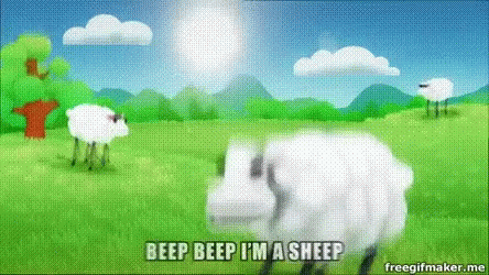 Beep Beep Im A Sheep Lol GIF - Beep Beep Im A Sheep Lol Dance GIFs