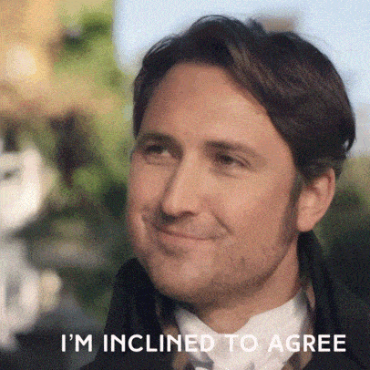 I'M Inclined To Agree Agree GIF - I'M Inclined To Agree Agree Sanditon GIFs