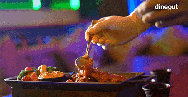 Prepping Up Dineout GIF - Prepping Up Dineout Yummy GIFs