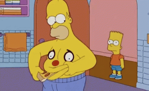 Simpsons Belly GIF - Simpsons Belly Fat GIFs