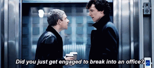 Tricksy Sherlock - Engaged GIF - Engaged Tricksy Sherlock Sherlock Holmes GIFs