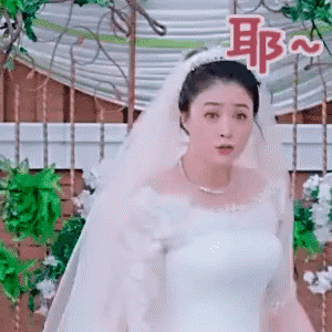 兴奋 GIF - Excited Jiang Xin Bride GIFs