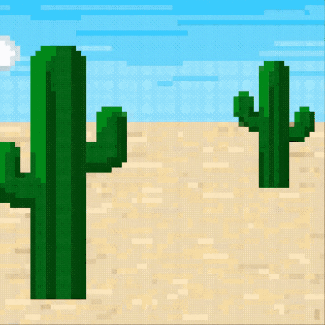 Cactus Silence GIF