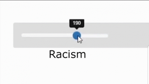 Racism Slider GIF
