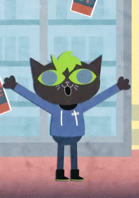 Jack Septiceye Night In The Woods GIF - Jack Septiceye Night In The Woods Excited GIFs