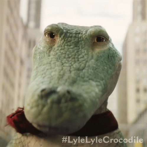 Feeling Cute Lyle GIF - Feeling Cute Lyle Lyle Lyle Crocodile GIFs