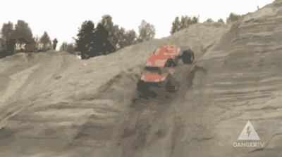 Monster Truck Fall Over GIF - Monster Truck Fall Over Downhill GIFs