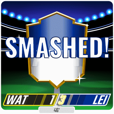 a sign that says ' smashed ' on it