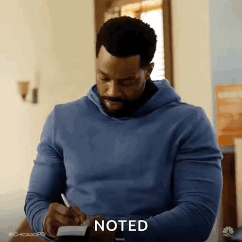 Noted Notes GIF - Noted Notes Taking GIFs