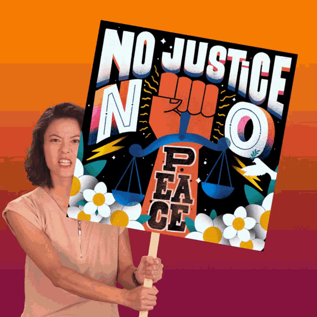 No Justice No Peace Protest GIF