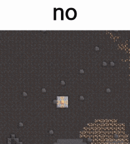 a screenshot of a video game with the words no on the top