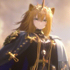 a girl with long hair and a unicorn horn on her head is wearing a black cape .