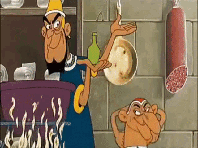 Asterix Poison Cake GIF - Asterix Poison Cake GIFs