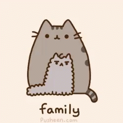Pusheen Family GIF - Pusheen Family GIFs