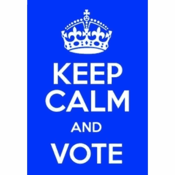 Keep Calm And Vote GIF - Keep Calm And Vote GIFs